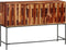 vidaXL - Dressoir - 110x28x76 - cm - massief - acaciahout