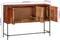 vidaXL - Dressoir - 110x28x76 - cm - massief - acaciahout