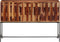 vidaXL - Dressoir - 110x28x76 - cm - massief - acaciahout