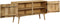 vidaXL - Dressoir - 110x30x60 - cm - massief - mangohout