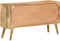 vidaXL - Dressoir - 110x30x60 - cm - massief - mangohout