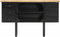vidaXL - Dressoir - 110x30x65 - cm - massief - ruw - mangohout - en - staal