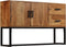 vidaXL - Dressoir - 110x30x70 - cm - massief - acaciahout - bruin
