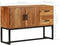vidaXL - Dressoir - 110x30x70 - cm - massief - acaciahout - bruin