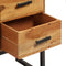 vidaXL - Dressoir - 110x30x70 - cm - massief - acaciahout - bruin