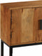 vidaXL - Dressoir - 110x30x70 - cm - massief - acaciahout - bruin