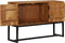 vidaXL - Dressoir - 110x30x70 - cm - massief - acaciahout - bruin