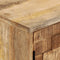 vidaXL - Dressoir - 110x30x70 - cm - massief - mangohout