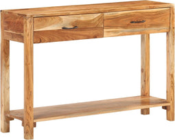 vidaXL - Dressoir - 110x30x75 - cm - massief - acaciahout