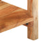 vidaXL - Dressoir - 110x30x75 - cm - massief - acaciahout