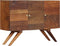 vidaXL - Dressoir - 110x30x75 - cm - massief - gerecycled - hout - bruin