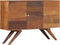vidaXL - Dressoir - 110x30x75 - cm - massief - gerecycled - hout - bruin