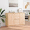 vidaXL - Dressoir - 110x34x75 - cm - massief - grenenhout