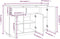 vidaXL - Dressoir - 110x34x75 - cm - massief - grenenhout