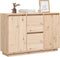 vidaXL - Dressoir - 110x34x75 - cm - massief - grenenhout