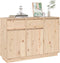 vidaXL - Dressoir - 110x34x75 - cm - massief - grenenhout