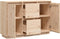 vidaXL - Dressoir - 110x34x75 - cm - massief - grenenhout