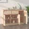 vidaXL - Dressoir - 110x34x75 - cm - massief - grenenhout