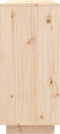 vidaXL - Dressoir - 110x34x75 - cm - massief - grenenhout