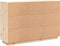 vidaXL - Dressoir - 110x34x75 - cm - massief - grenenhout