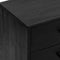 vidaXL - Dressoir - 110x35x70 - cm - massief - grenenhout - zwart