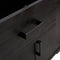 vidaXL - Dressoir - 110x35x70 - cm - massief - grenenhout - zwart
