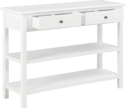 vidaXL - Dressoir - 110x35x80 - cm - MDF - wit