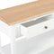vidaXL - Dressoir - 110x35x80 - cm - MDF - wit