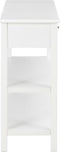 vidaXL - Dressoir - 110x35x80 - cm - MDF - wit