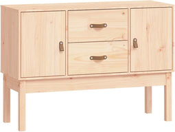 vidaXL - Dressoir - 110x40x78 - cm - massief - grenenhout