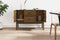 vidaXL - Dressoir - 110x40x78 - cm - massief - grenenhout - honingbruin