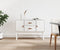 vidaXL - Dressoir - 110x40x78 - cm - massief - grenenhout - wit