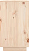 vidaXL - Dressoir - 111x34x60 - cm - massief - grenenhout