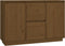 vidaXL - Dressoir - 111x34x75 - cm - massief - grenenhout - honingbruin