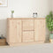 vidaXL - Dressoir - 111x34x75 - cm - massief - grenenhout