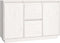 vidaXL - Dressoir - 111x34x75 - cm - massief - grenenhout - wit