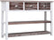 vidaXL - Dressoir - 115x30x76 - cm - hout - antiekbruin