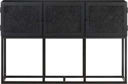 vidaXL - Dressoir - 115x30x76 - cm - massief - mangohout
