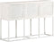 vidaXL - Dressoir - 115x30x76 - cm - massief - mangohout