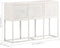 vidaXL - Dressoir - 115x30x76 - cm - massief - mangohout