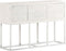 vidaXL - Dressoir - 115x30x76 - cm - massief - mangohout
