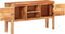 vidaXL - Dressoir - 116x30x66 - cm - massief - acaciahout