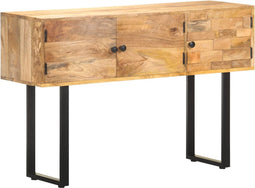 vidaXL - Dressoir - 116x35x75 - cm - massief - mangohout