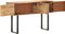 vidaXL - Dressoir - 116x35x75 - cm - massief - mangohout