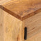vidaXL - Dressoir - 116x35x75 - cm - massief - mangohout