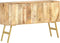 vidaXL - Dressoir - 118x30x75 - cm - massief - mangohout