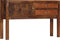 vidaXL - Dressoir - 118x30x75 - cm - massief - mangohout