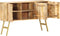 vidaXL - Dressoir - 118x30x75 - cm - massief - mangohout