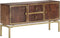 vidaXL - Dressoir - 120x29x60 - cm - massief - mangohout