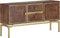 vidaXL - Dressoir - 120x29x60 - cm - massief - mangohout